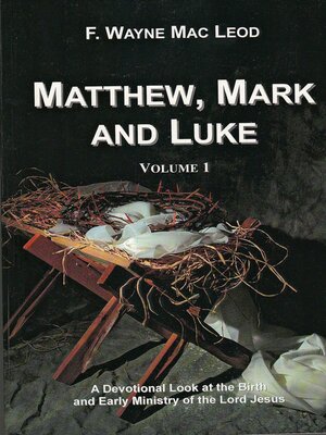cover image of Matthew, Mark and Luke (Volume 1)